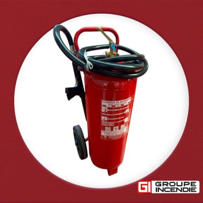 Extincteur 50 kg poudre ABC