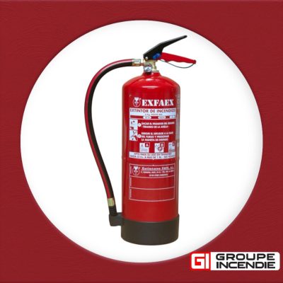 Extincteur 6 kg poudre ABC