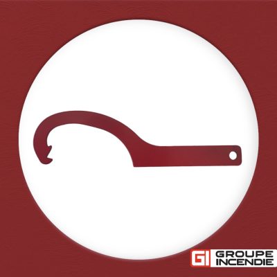 CLÉ TRICOISE ROUGE