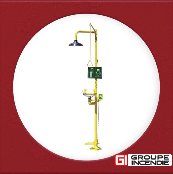Douche lave-yeux